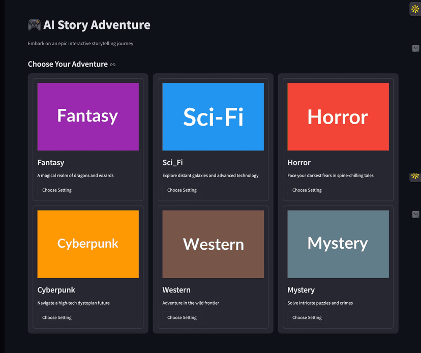 AI Story Adventure Generator