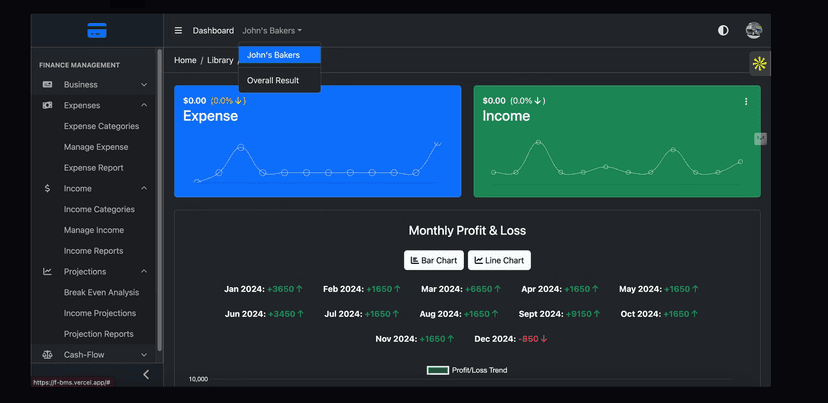 Business Financial Management System